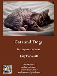 Cats and Dogs piano sheet music cover Thumbnail